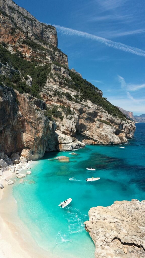 Cala Mariolu strand Sardinien golf von orosei