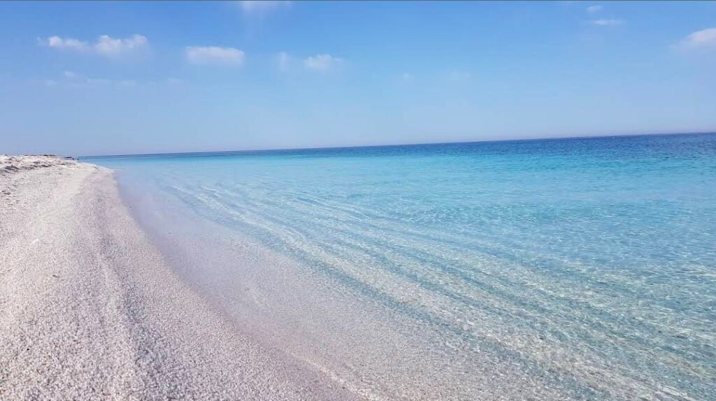 Strande westkuste oristano Sardinien