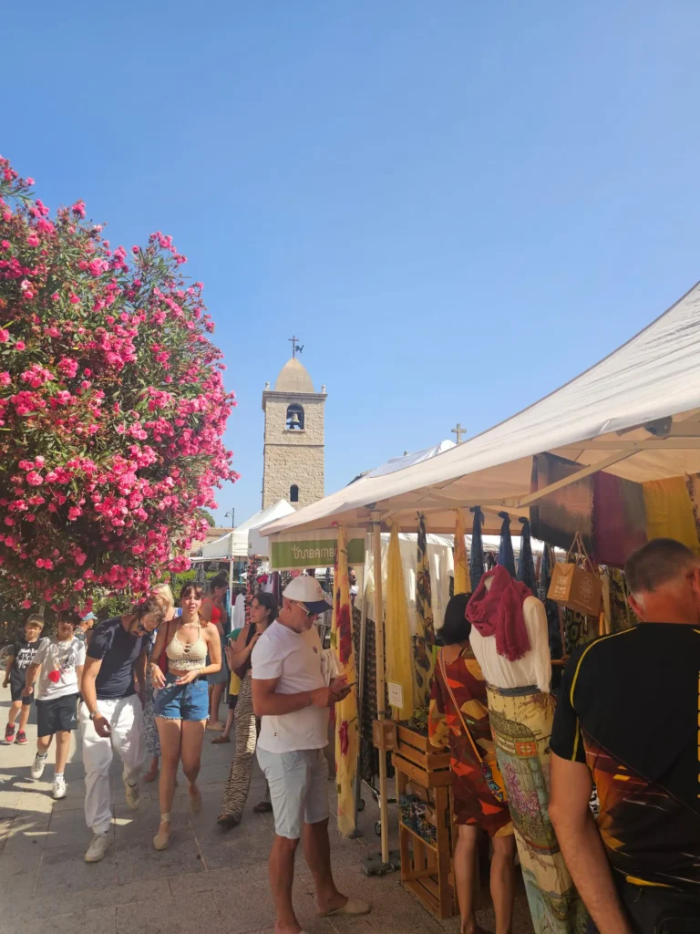 San Pantaleo Sardinien markte