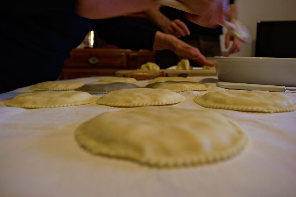 Seadas typisch gerichte sardische